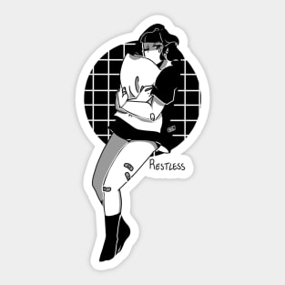 Restless Sticker